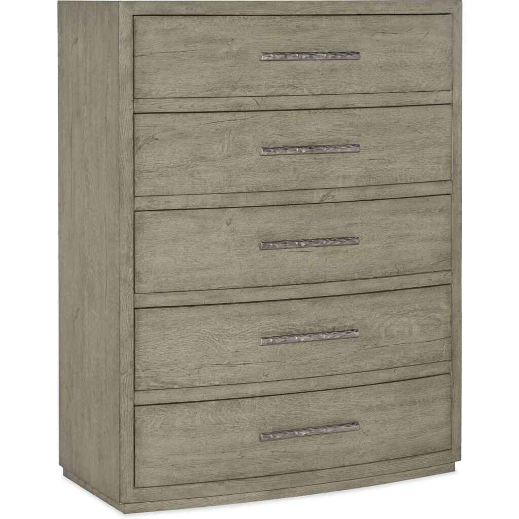 Linville Falls Pisgah Five Drawer Chest 6150-90010-85 6150 90010 85 silo