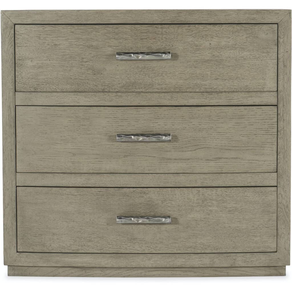 Linville Falls Ashford Three Drawer Nightstand 6150-90216-85 6150 90216 85 straight silo