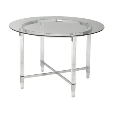 Amira Dining Table - Silver