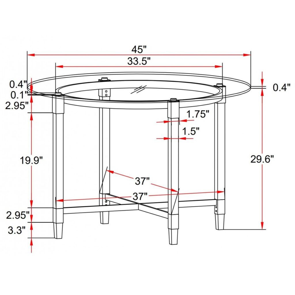 Amira Dining Table - Silver - Image 2
