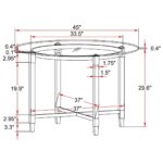 Amira Dining Table - Silver 61533-T 61533 T 2