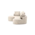 Brassex Compression Sectional Sofa - Beige 616111 616111 3