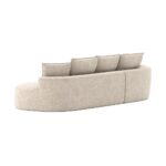 Brassex Compression Sectional Sofa - Beige 616111 616111 4