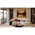 Brassex Compression Sectional Sofa - Beige 616111 616111 7