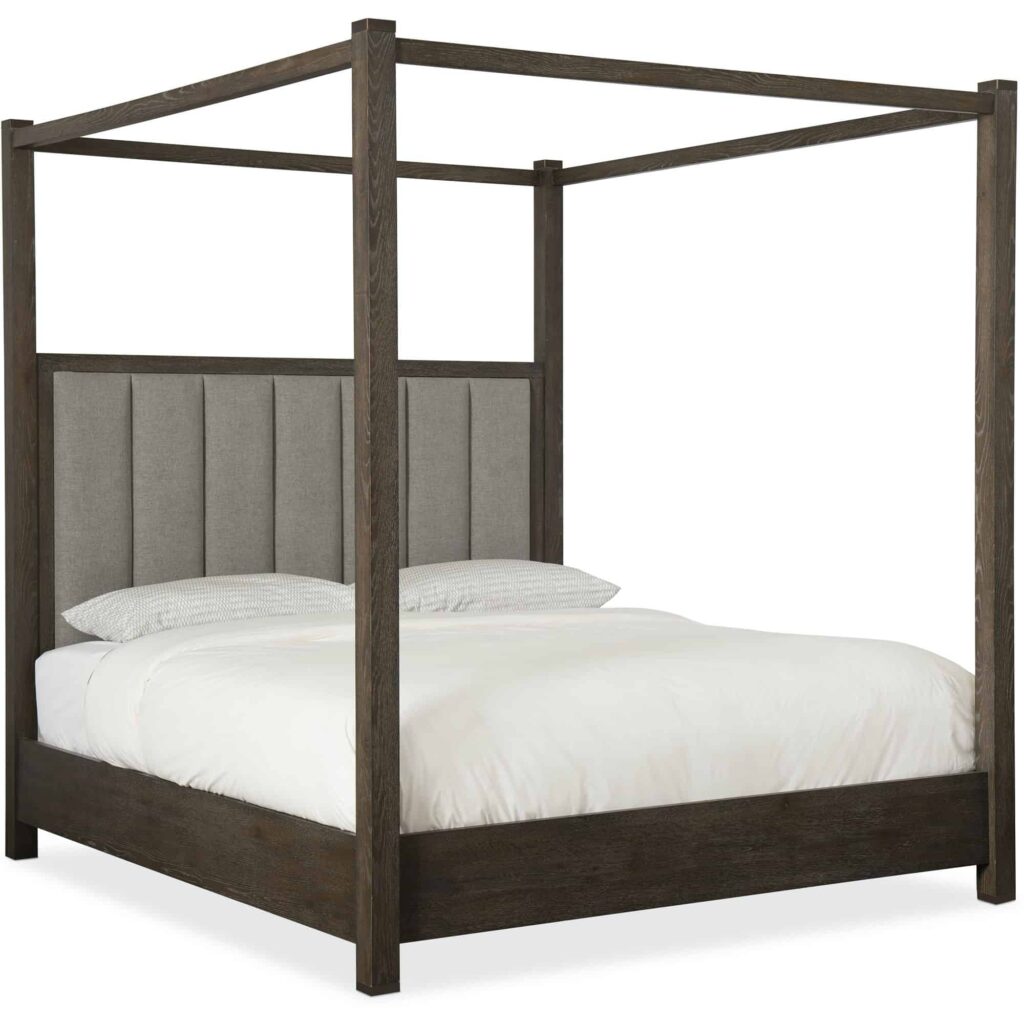 Miramar Aventura Jackson King Poster Bed w-Tall Posts & Canopy 6202-90666-TALL 6202 90666 dkw silo