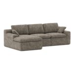 Brassex Compression Sectional Sofa - Brown 625112 625112 2