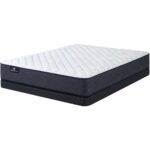 Serta Perfect Sleeper Space Firm Full Mattress 850003091-1030 6252 2378 4339 SE23 NL PerfectSleeper Innerspring Promo Space Firm Silo Low Profile Foundation 221216 0035