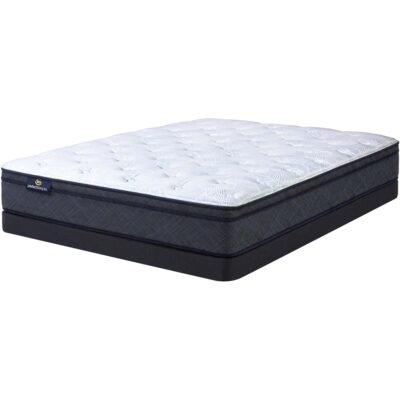 Serta Perfect Sleeper Pride Plush Pillow Top Queen Mattress 850005576-1050 6256 2379 4340 SE23 NL PerfectSleeper Innerspring Promo Pride PLPT Silo Low Profile Foundation 221216 0041