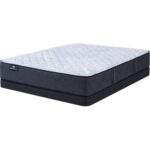 Serta Perfect Sleeper Waters Edge Firm King Mattress 850003101-1060 6260 2380 4341 SE23 NL PerfectSleeper Innerspring Level 1 WatersEdge FM Silo Low Profile Foundation 221216 0031