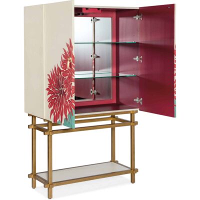 Melange Patrisha Bar Cabinet 6 Melange Patrisha Bar Cabinet 628-50027-65 628 50027 65 open silo2