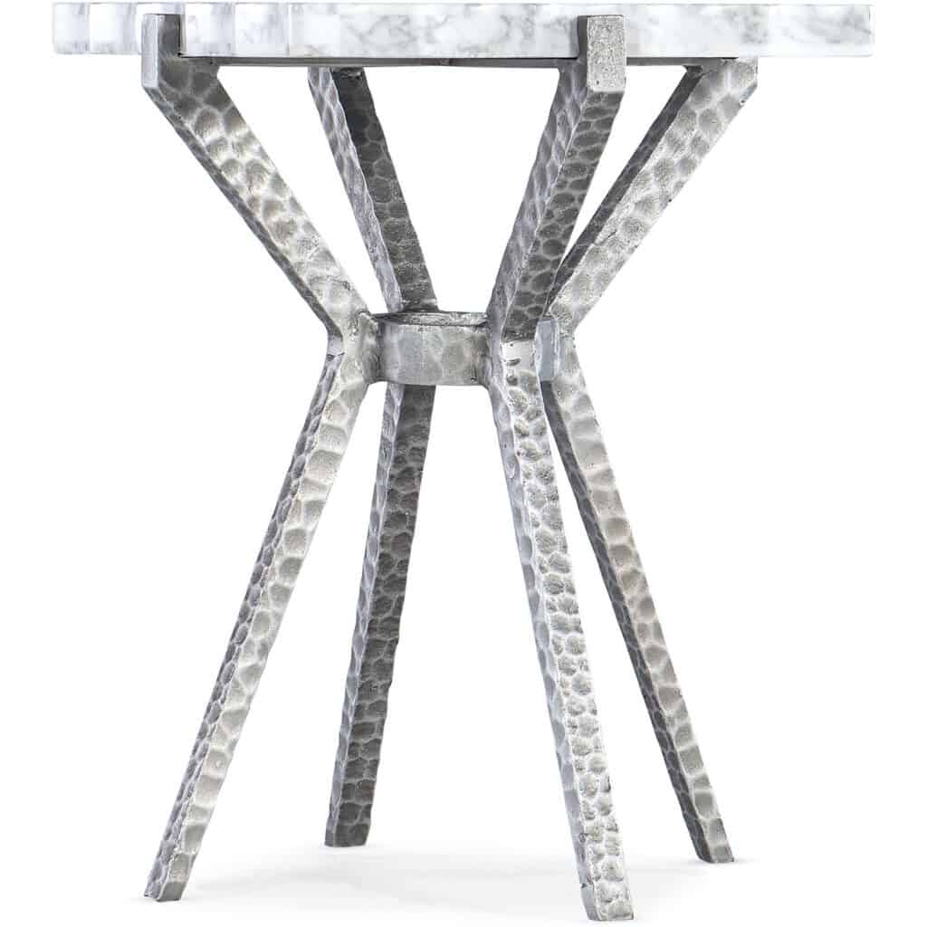 Melange Pedestal End Table GCSR4886 628 50032 00 silo