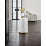 Melange Be-Leaf In Me Accent Table 628-50101-02 628 50101 02 room