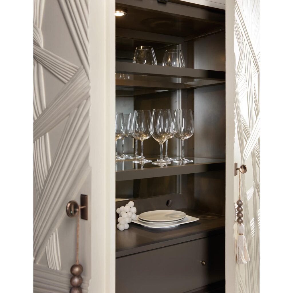 Melange Dream Weaver Bar Cabinet - Image 10