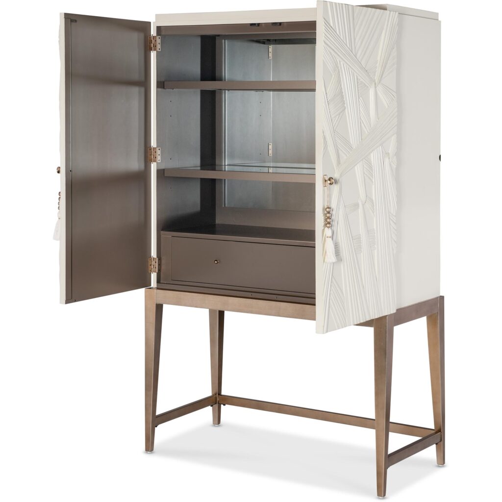 Melange Dream Weaver Bar Cabinet - Image 3