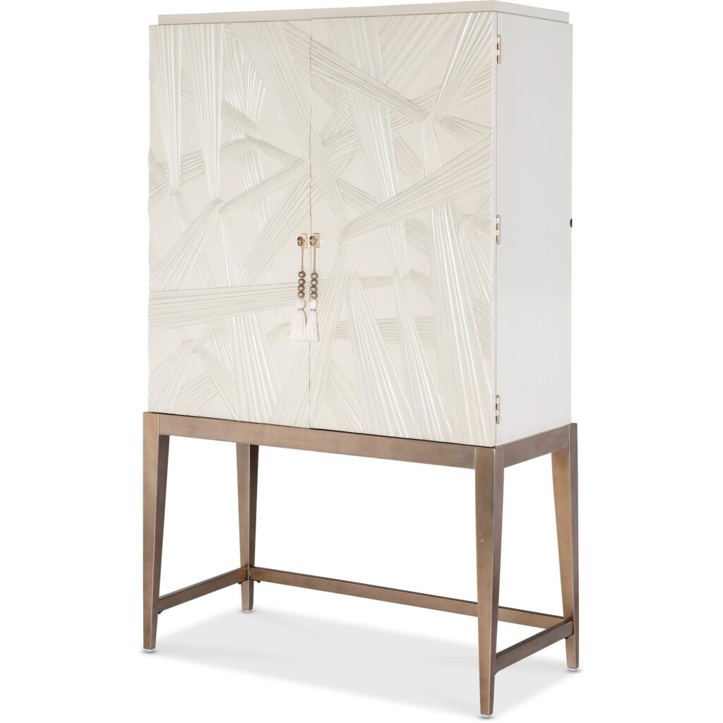 Melange Dream Weaver Bar Cabinet - Image 4