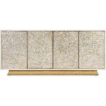 Melange Shelly Credenza 628-55103-02 628 55103 02 straight silo