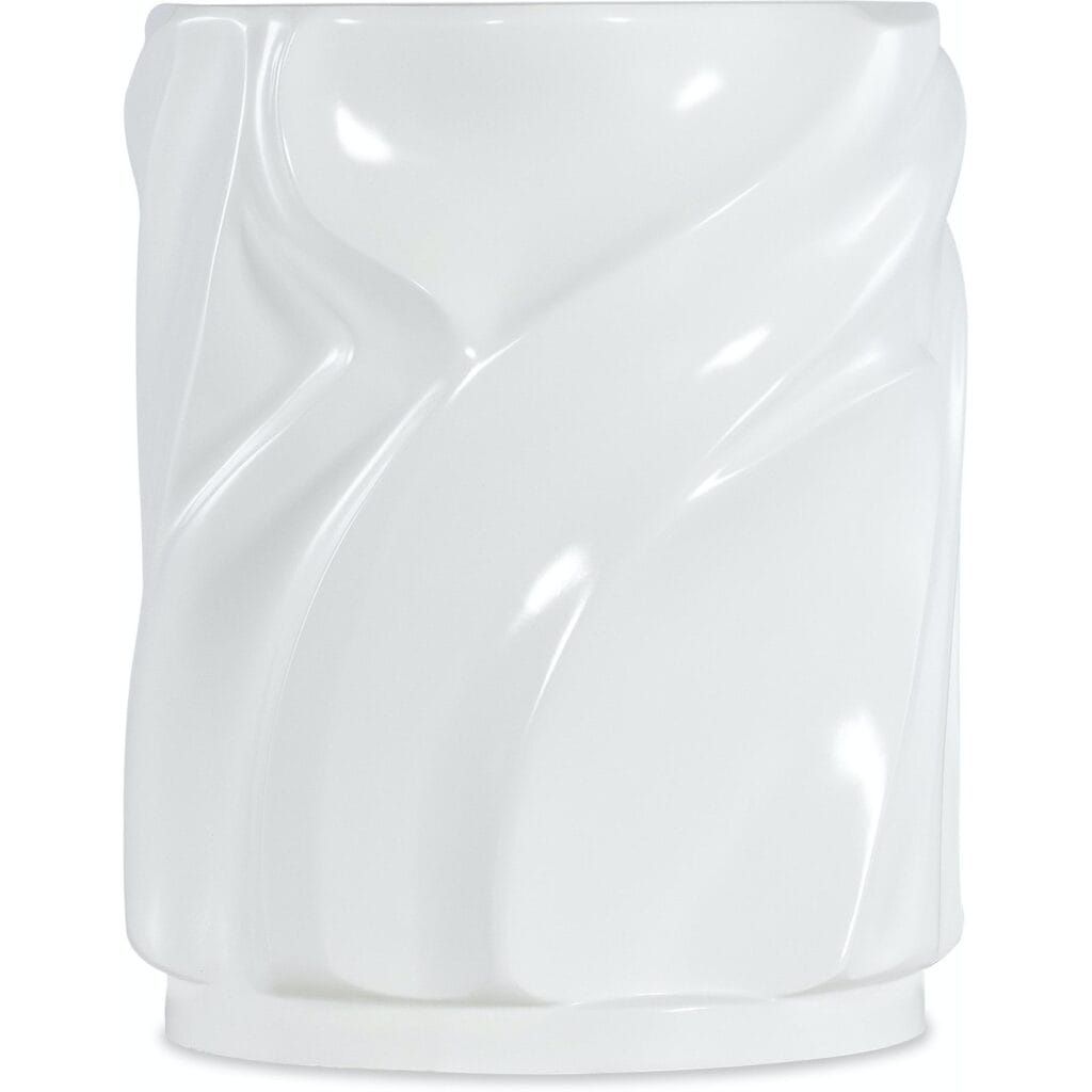 Melange Alabaster End Table