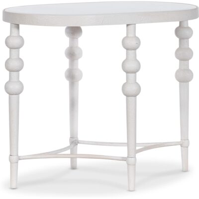 Melange On the Bright Side Oval End Table