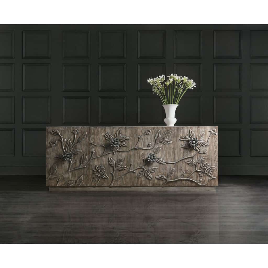 Melange Florence Four Door Credenza 628-85103-85 628 85103 85 room