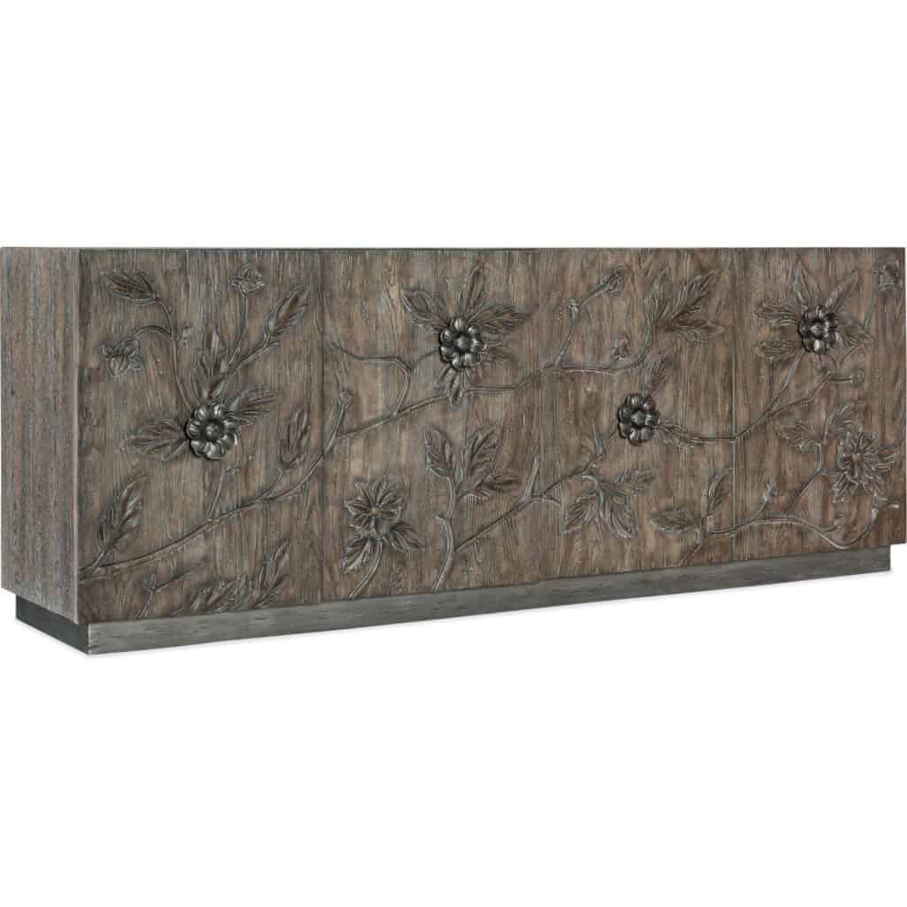 Melange Florence Four Door Credenza 628-85103-85 628 85103 85 silo