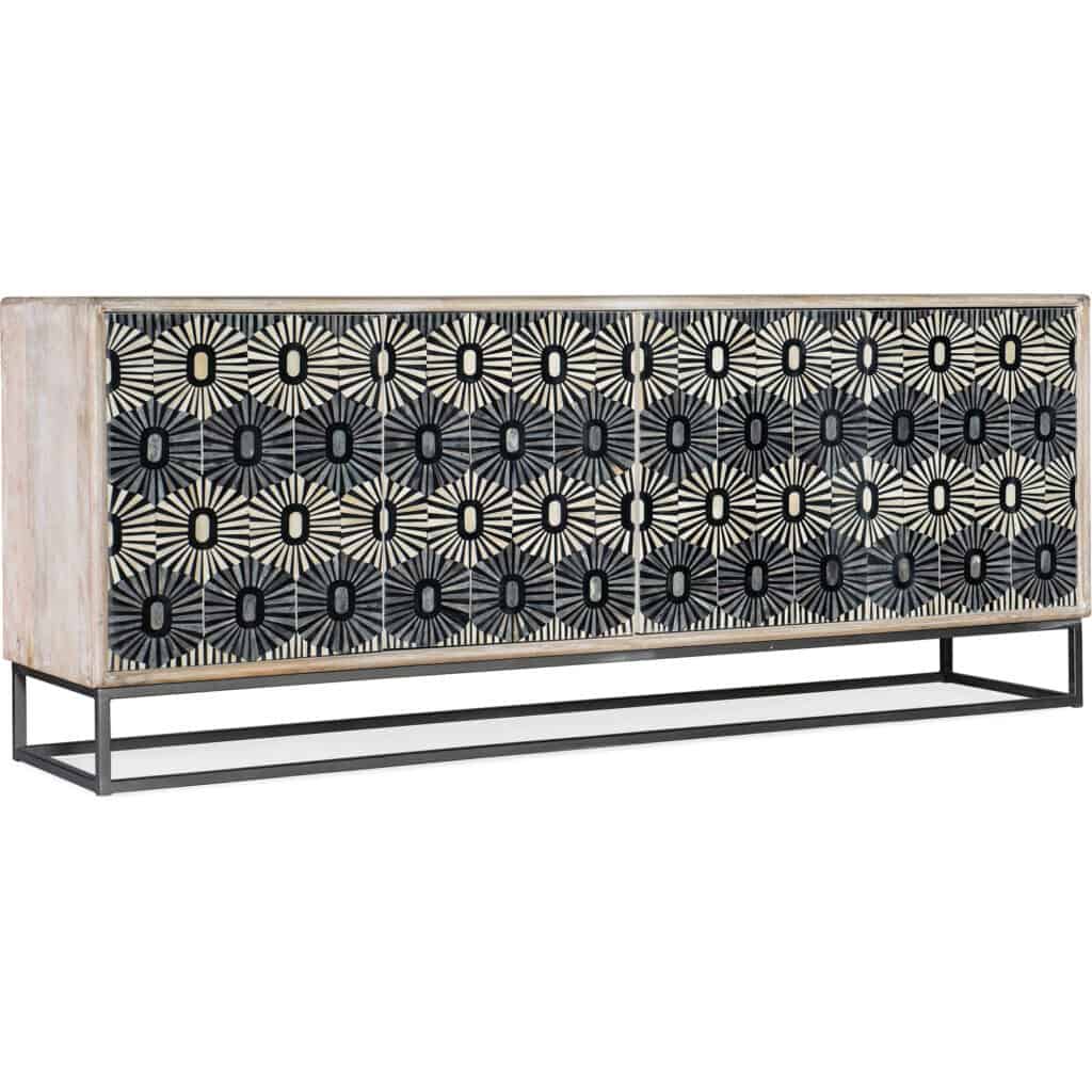 Melange Whitmore Four Door Credenza 628-85111-02 628 85111 02 silo