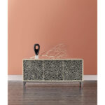 Melange Petrina Three Door Credenza 628-85112-02 628 85112 02 room