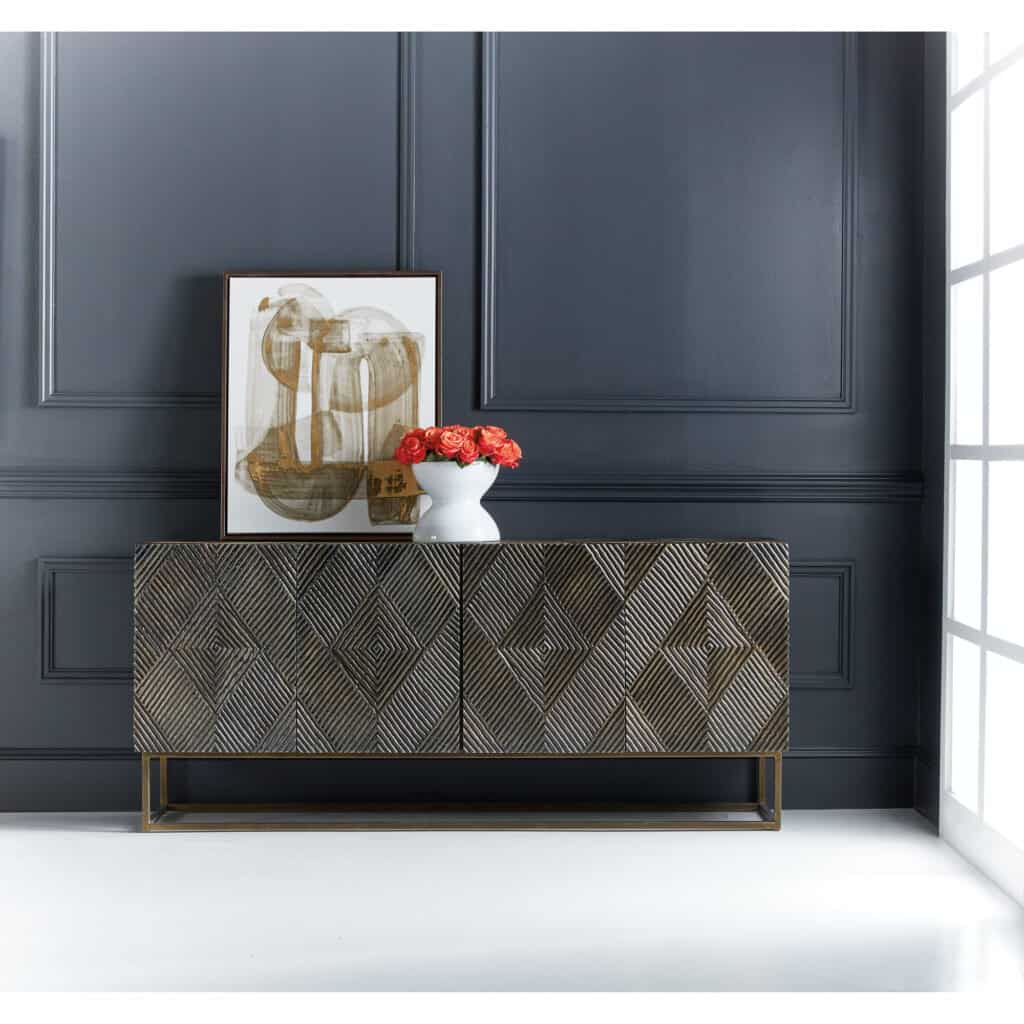 Melange 72'' Wide Mango Solid Wood Sideboard - Image 4