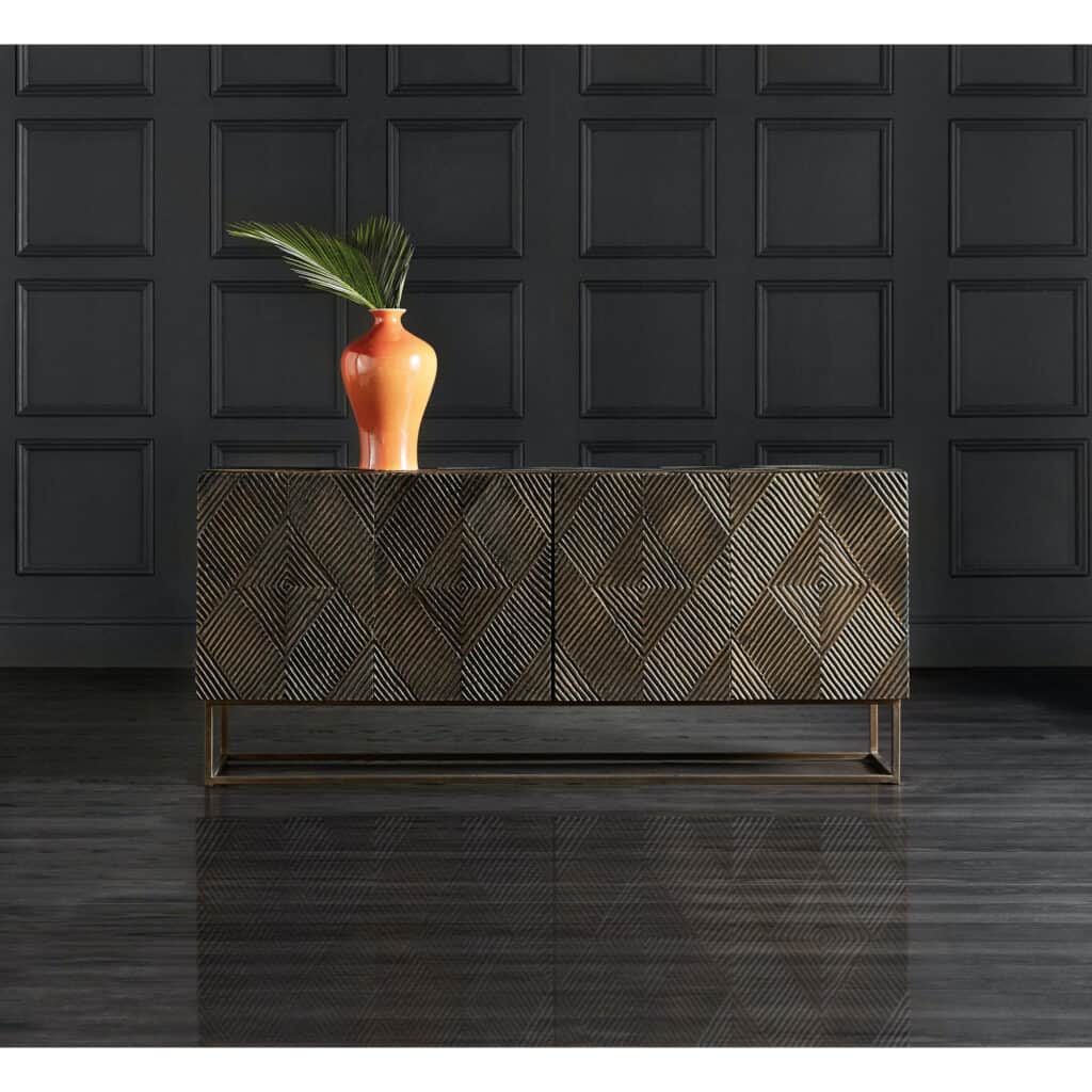 Melange 72'' Wide Mango Solid Wood Sideboard - Image 5