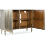 Melange Mackenna Two Door Chest 628-85126-92 628 85126 92 open silo