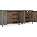 Melange Emmett Entertainment Console 628-85598-80 628 85598 80 open silo