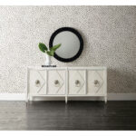 Melange Leo Four Door Credenza 628-85629-02 628 85629 02 room