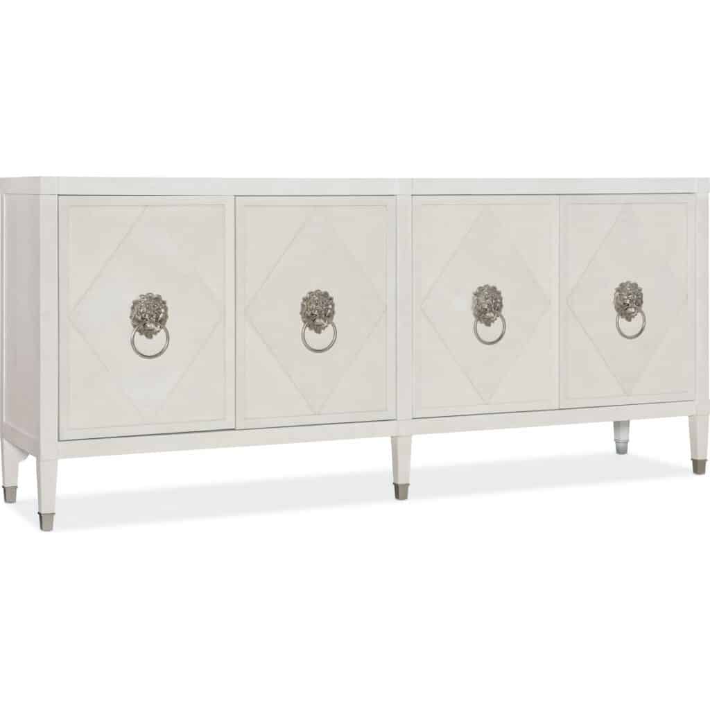 Melange Leo Four Door Credenza 628-85629-02 628 85629 02 silo