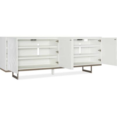 Melange Passerine Four Door Credenza 6 Melange Passerine Four Door Credenza 628-85631-02 628 85631 02 open silo