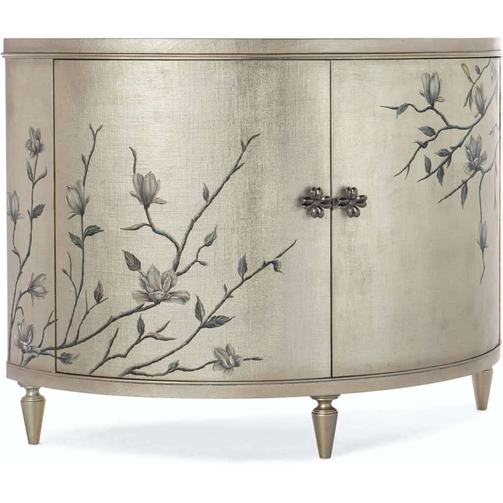 Melange Marguerite Two Door Demilune Chest 628-85645-92 628 85645 92 silo