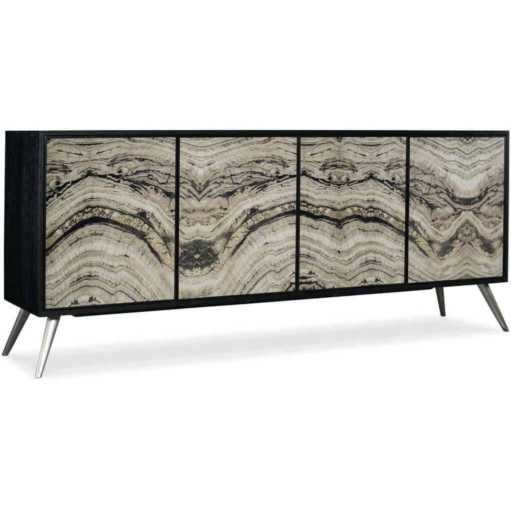 Melange Rockee Four Door Credenza 628-85647-98 628 85647 98 silo