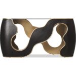 Melange Even and Flow Console Table 628-85721-99 628 85721 99 straight silo