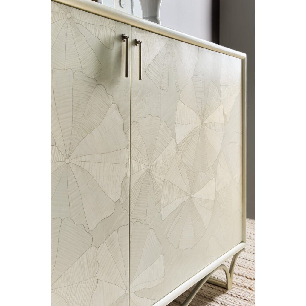 Melange White Lotus Hall Chest - Image 7