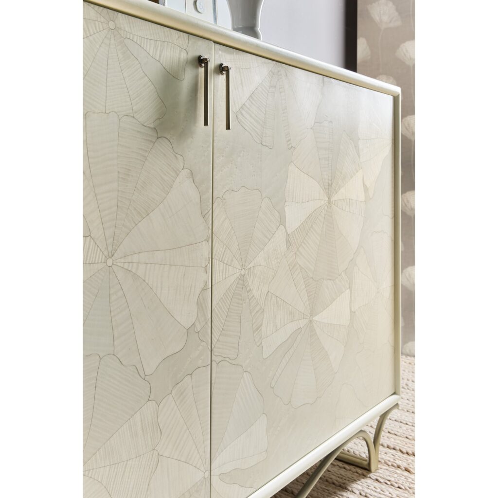 Melange White Lotus Hall Chest - Image 8