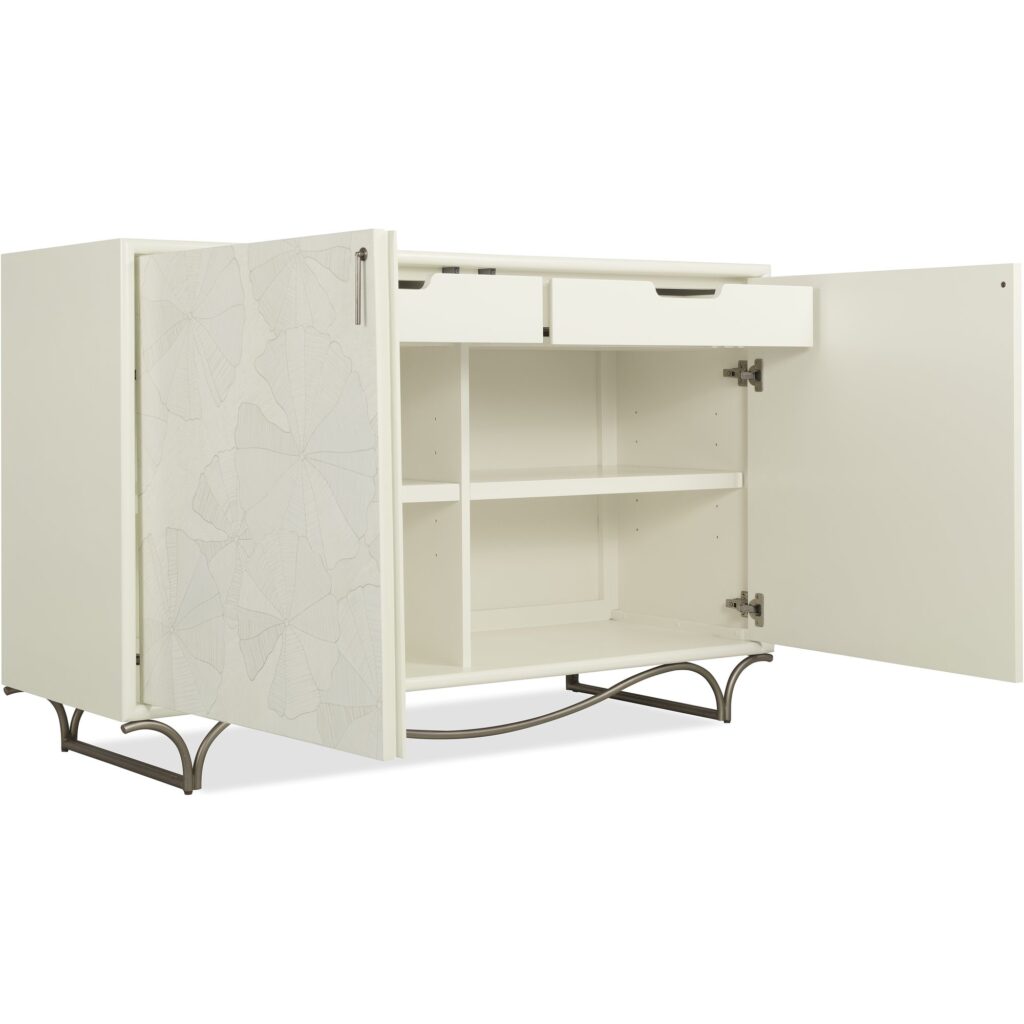 Melange White Lotus Hall Chest - Image 2