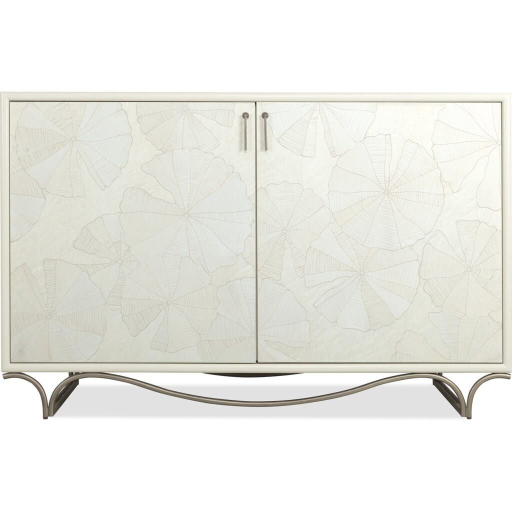 Melange White Lotus Hall Chest - Image 3
