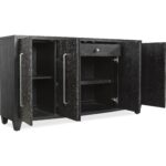 Melange Midnight Credenza 628-85740-99 628 85740 99 open silo