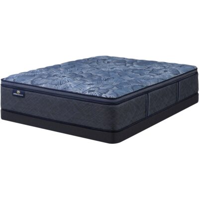 Serta Perfect Sleeper Soul Mate Plush Pillow Top King Mattress 850005616-1060 6284 2386 4347 SE23 NL PerfectSleeper Innerspring Level 2 SoulMate PLPT Silo Low Profile Foundation 221216 0045