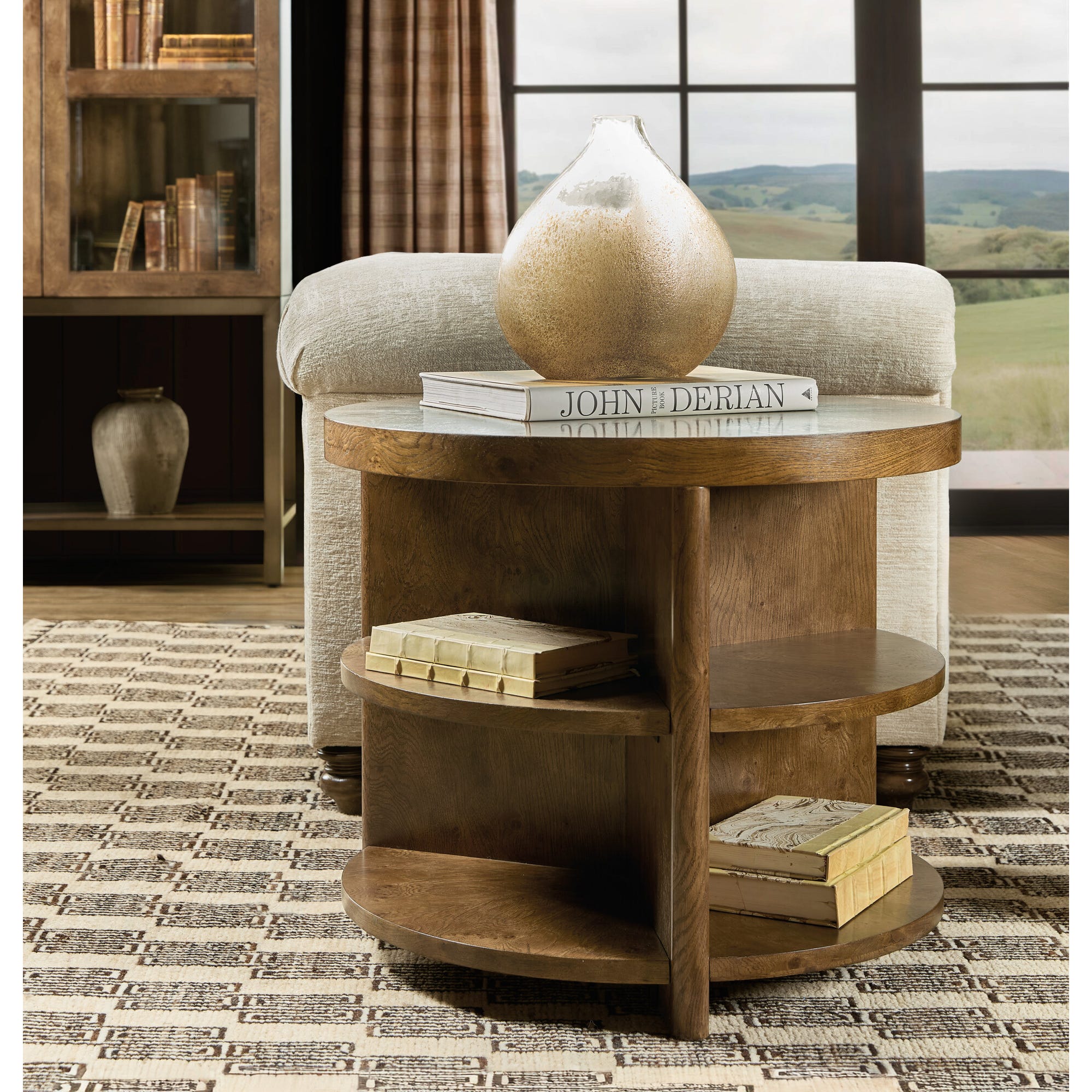 Melange Mulholland Round End Table 4 Melange Mulholland Round End Table - Image 4