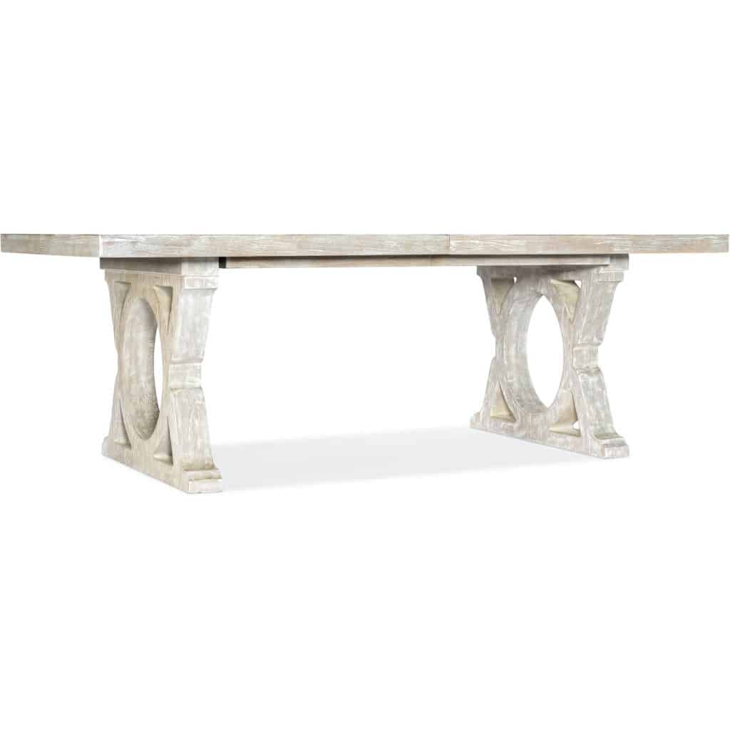 Serenity Topsail Rectangle Dining Table w/2-18in Leaves 6350-75207-80 6350 75207 80 silo