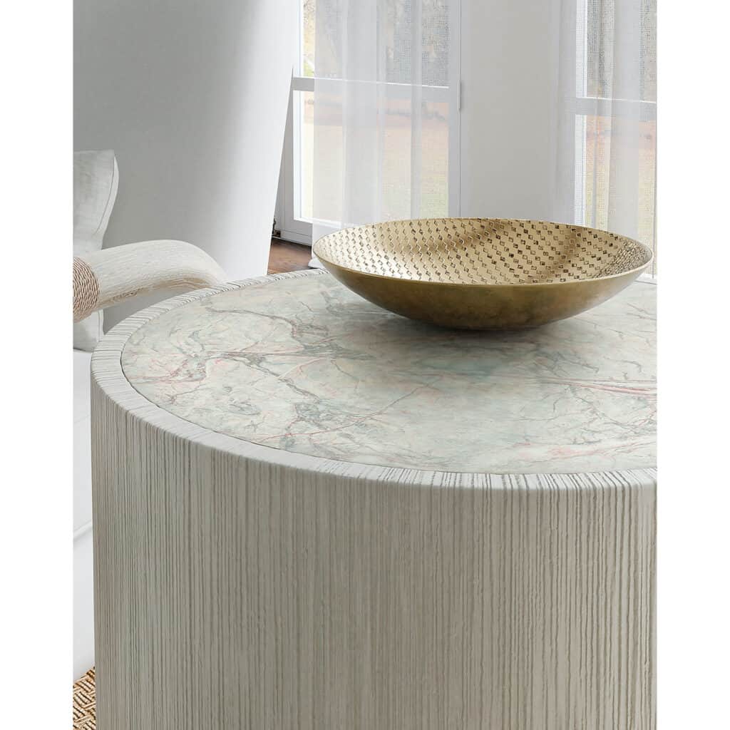 Serenity Swale Round Side Table 6350-80316-04 6350 80316 04 detail