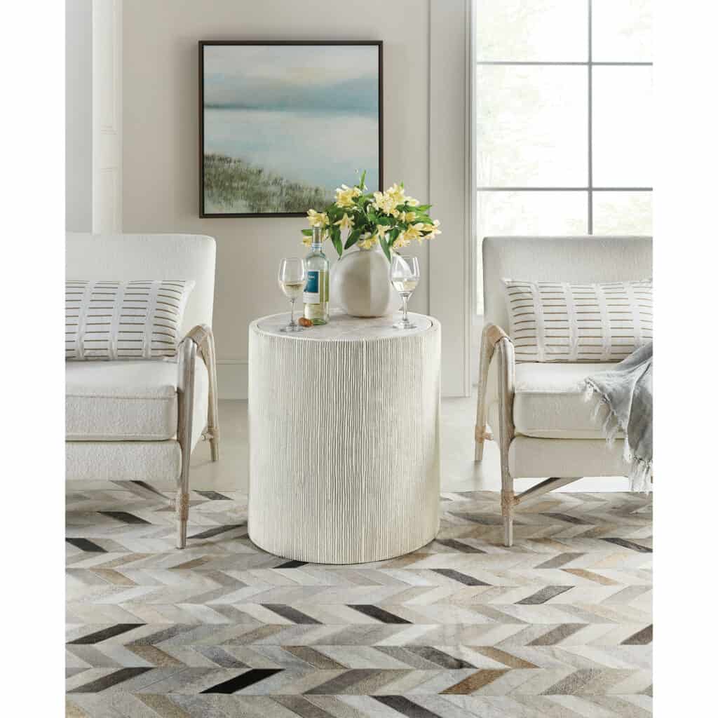 Serenity Swale Round Side Table 6350-80316-04 6350 80316 04 room