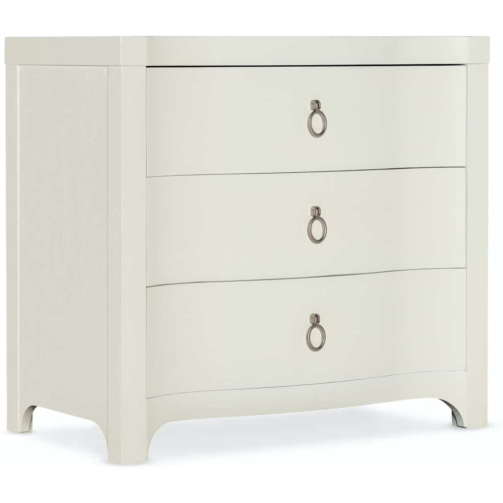 Serenity Antigua Three Drawer Nightstand 6350-90116-02 6350 90116 02 silo