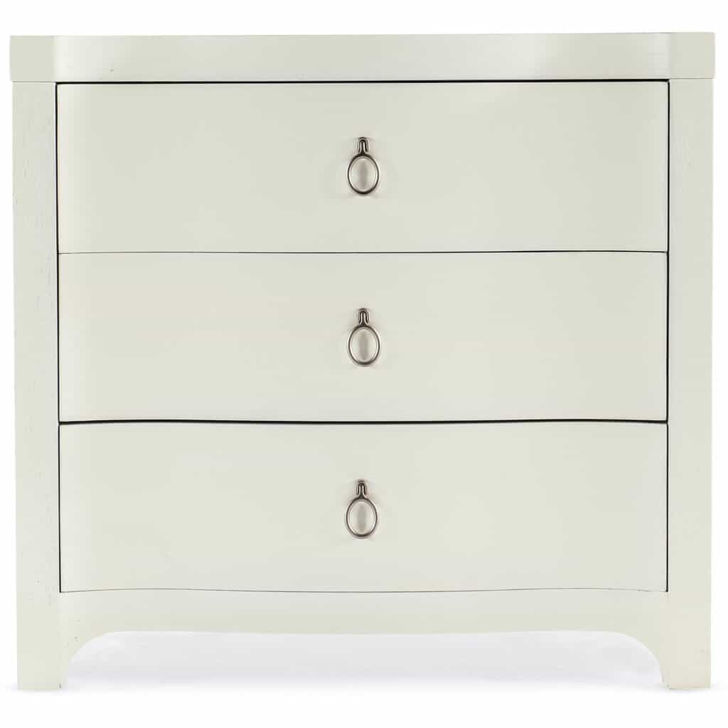 Serenity Antigua Three Drawer Nightstand 6350-90116-02 6350 90116 02 straight silo