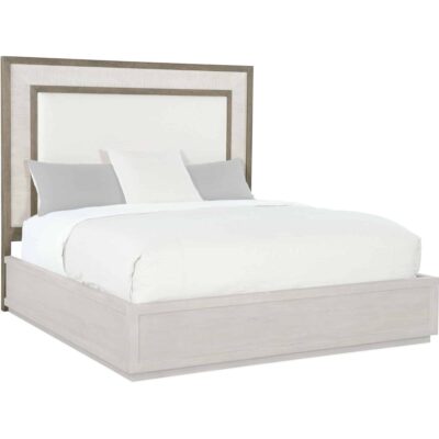 Serenity Rookery King Upholstered Panel Bed 6350-90266-95 6350 90267 95 silo