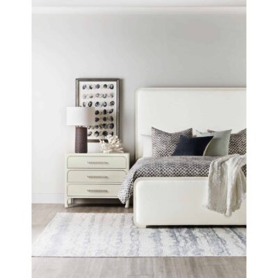 Serenity Ashore Queen Upholstered Panel Bed 6350-90350-03 6350 90366 03 room